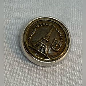 💗Paris / Eiffel Tower Ginger Snaps & Co. Snap Button Charm
